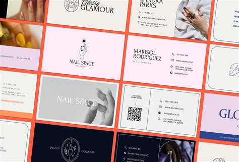 Nail Salon Business Cards 的图像结果