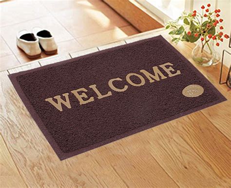 Buy Kuber Industries Printed Welcome Door Mat|Strong PVC Material ...