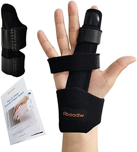 Amazon.com: Vive Trigger Finger Splint Support Brace for Straightening Curved, Bent, Locked ...