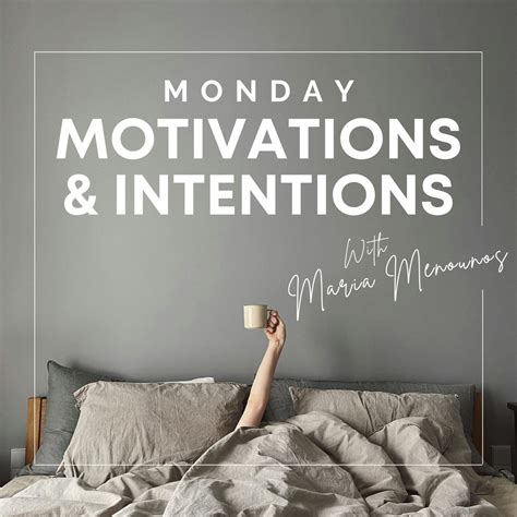 Monday Motivations and Intentions with Maria Menounos - Podcast - Apple ...