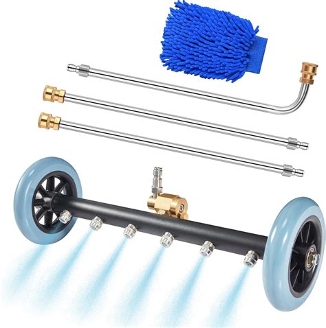 Amazon.com: Undercarriage Pressure Washer Attachment with 6 Nozzles ...