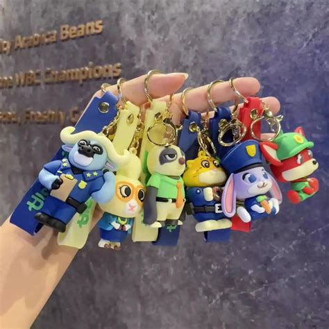 Zootopia City Styles Keychain