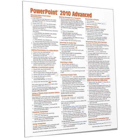Image result for PowerPoint Quick Reference Guide
