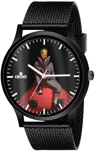 AROA Watch New Watch for Obito x Moon Model : 088 Black Metal Type ...