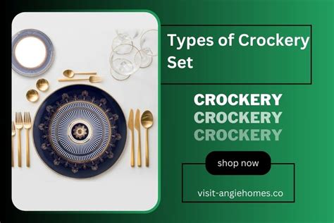 Everything About Crockery Set - Angie Homes – ANGIE HOMES