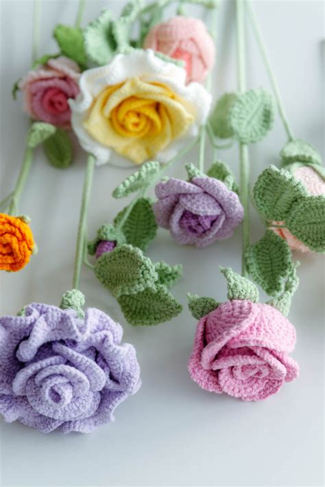 Image result for Crochet Rose Pattern Tutorial