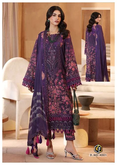 Keval Soha Nazir Vol 4 Printed Karachi Dress Material Collection