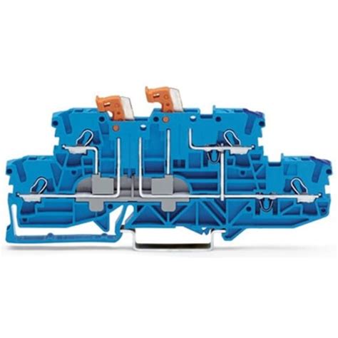 2002-2959 WAGO | WAGO 2002-2959 TOPJOB S Series Blue, 2.5mm², 2-Level ...