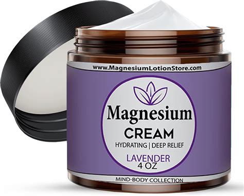 Amazon.com: KEDISOM Magnesium Cream for Sleep 4Oz - Soothing Magnesium ...