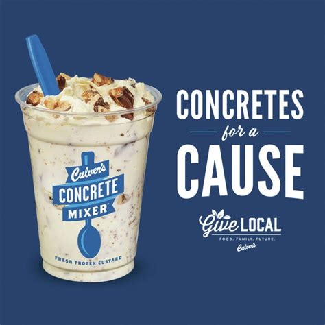 Culver's Concrete Mixer Of The Month at Ronald Piper blog