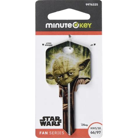 Minute Key Multicolor #66/97 KW1/10 Brass House/Entry Key Blank in the ...