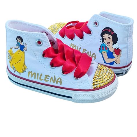 Custom Snow White Shoes for Baby Toddler Girl Personalized - Etsy