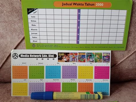 Jadual Waktu Tahun 2000 Media Network Sdn Bhd, Everything Else, Others ...