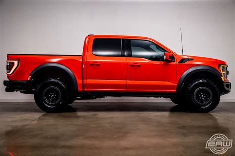 2021 Ford F-150 Raptor 5432 Miles Code Orange Metallic Crew Cab Pickup Ecoboost - Used Ford F ...