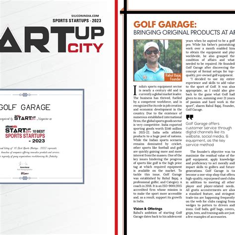 Founder speaks- 10 Best Sports Startups by Silicon India Business Maga