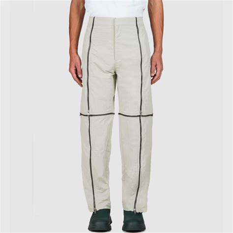 Crushed Nylon Detachable Zip Pants (Sage) – Capsul
