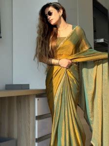 Buy watay Embroidered Bollywood Georgette Green Sarees Online @ Best ...