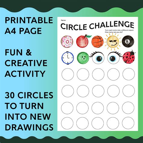 THE CIRCLE CHALLENGE!! | Fun Art Imagination Activity | Quick & Fun ...