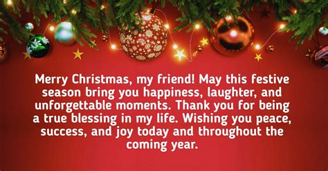 128+ Merry Christmas Wishes for Friends Filled With Love, Faith, and ...