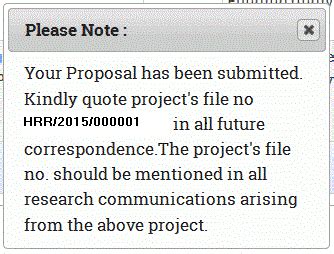PI Guidelines - Proposal Submission For High Risk High Reward