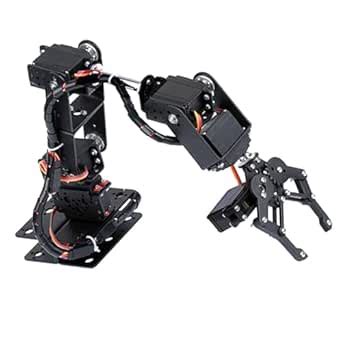 Robot Arm, 6DOF Robot Mechanical Arm Clamp Claw Kit, DOF Manipulator ...