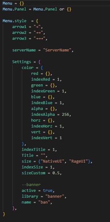 Image result for F5 Menu Script Fivem