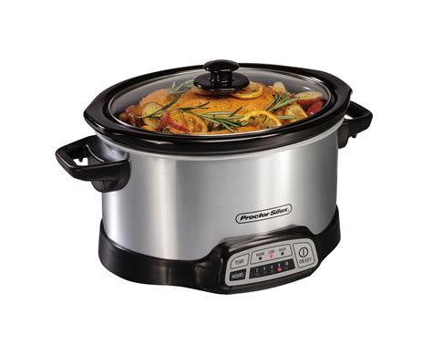 4 Quart Slow Cooker (oval) - Model 33442 | ProctorSilex.com
