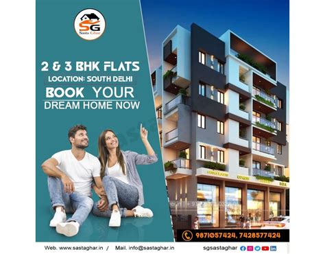 EMI Flats in South Delhi - Registry Flats In South Delhi