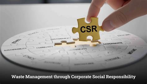 Waste Management through Corporate Social Responsibility