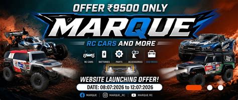 MARQUE | Premium RC Cars India • Traxxas, Arrma, FMS, Rlaarlo
