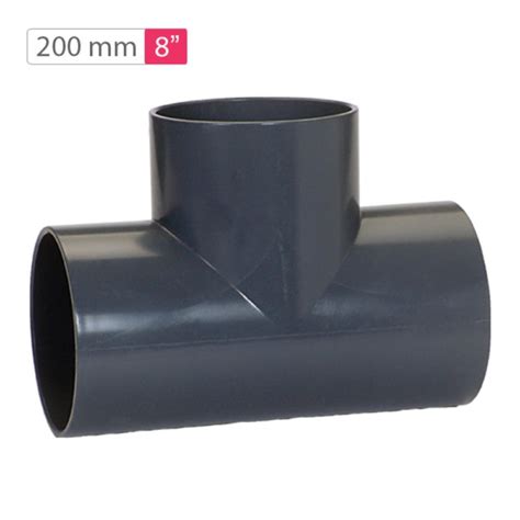 Finolex Moulded Tee 200mm 8 inch 10 kg/cm2 | mykit | Buy online | Buy ...