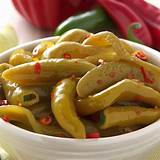 Quick Pickled Pepperoncini Peppers