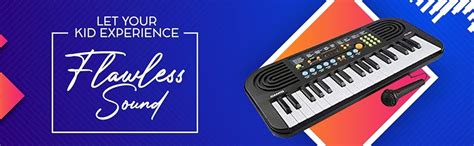 BRIX 37 Keys Electronic Piano Keyboard for Kids with Stereo Speaker ...