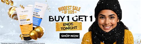 Buy 1 Get 1 Free Sale on Dr Sheth's | Code-B1G1 | Luxury Skincare