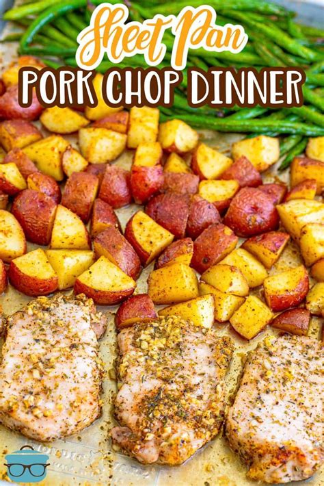 Sheet pan pork chop dinner – Artofit