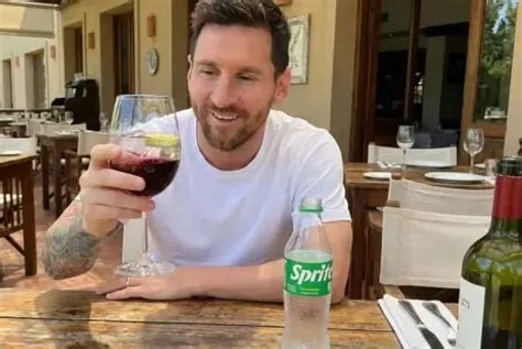 Messi Reveals Favorite Drink: Wine Mixed with Sprite | ওয়াইনের সঙ্গে ...