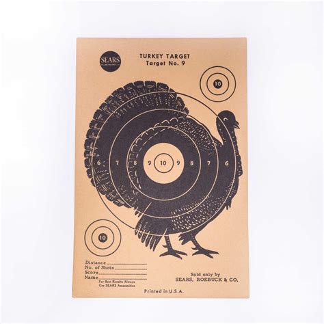 American Turkey Shooting Target For Sale at 1stDibs | turkey target ...