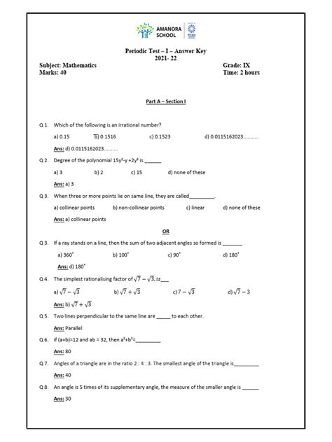 Image result for Math Answer Key Grade 9