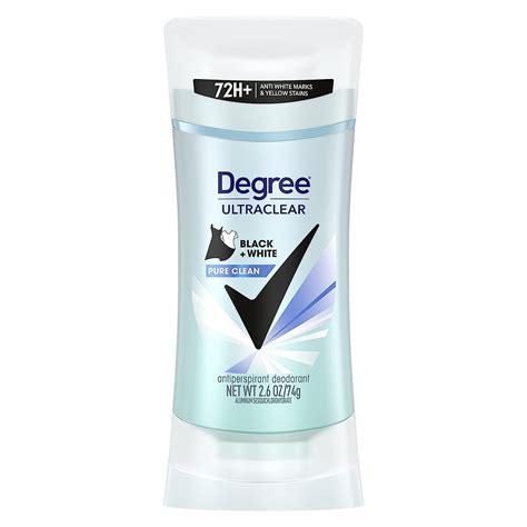 Degree Antiperspirant for Women Protects from Deodorant Stains Pure ...