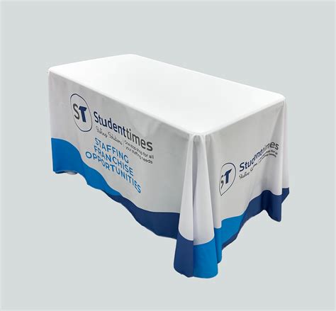 Custom Table Cloths | Personalized Table Covers for Events & Trade Shows