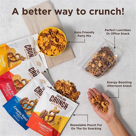 Catalina Crunch Mix Keto Snack Variety Pack - Low Carb Protein Snacks ...