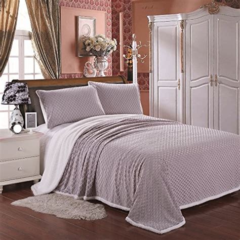 Buy Mermaid Sherpa Reversible Ultra Soft Poly Faux Lamb's Wool Blanket ...