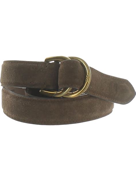 Polo Ralph Lauren Men's Casual Belt, Suede with D-Ring Buckle - Walmart.com