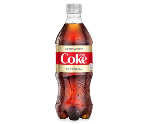 DIET COKE CAFFEINE FREE Diet Coke Caffeine Free Soda Soft Drink, 20 fl ...