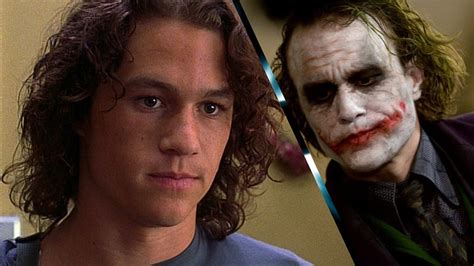 Heath Ledger Joker No Makeup