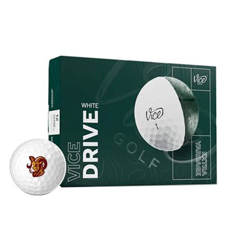 Custom Printed Vice Drive Golf Balls - LogoTags
