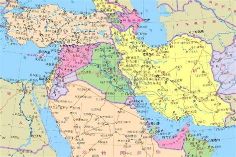 中东是什么意思？中东国家有哪些？中东国家分布地图 - 必经地旅游网