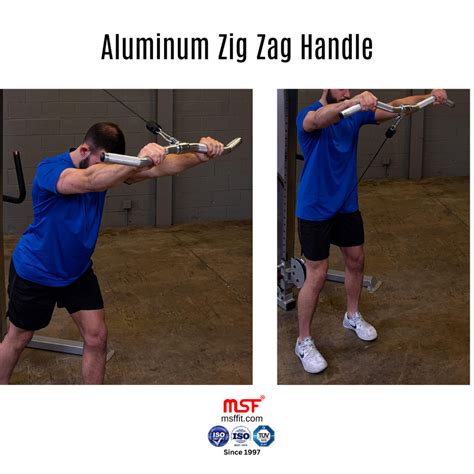 Aluminum Zig Zag Handle — MSFFIT