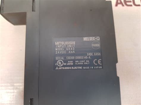 Mitsubishi electric qx40 melsec-q input unit – Aeliya Marine Tech