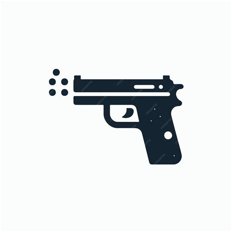 Gun vector logo | Premium AI-generated vector